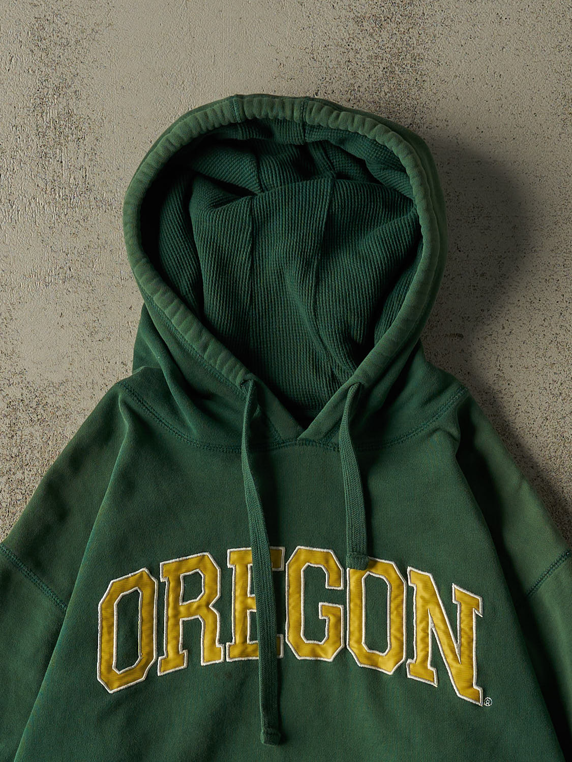 Vintage 90s Green University of Oregon Hoodie (S)