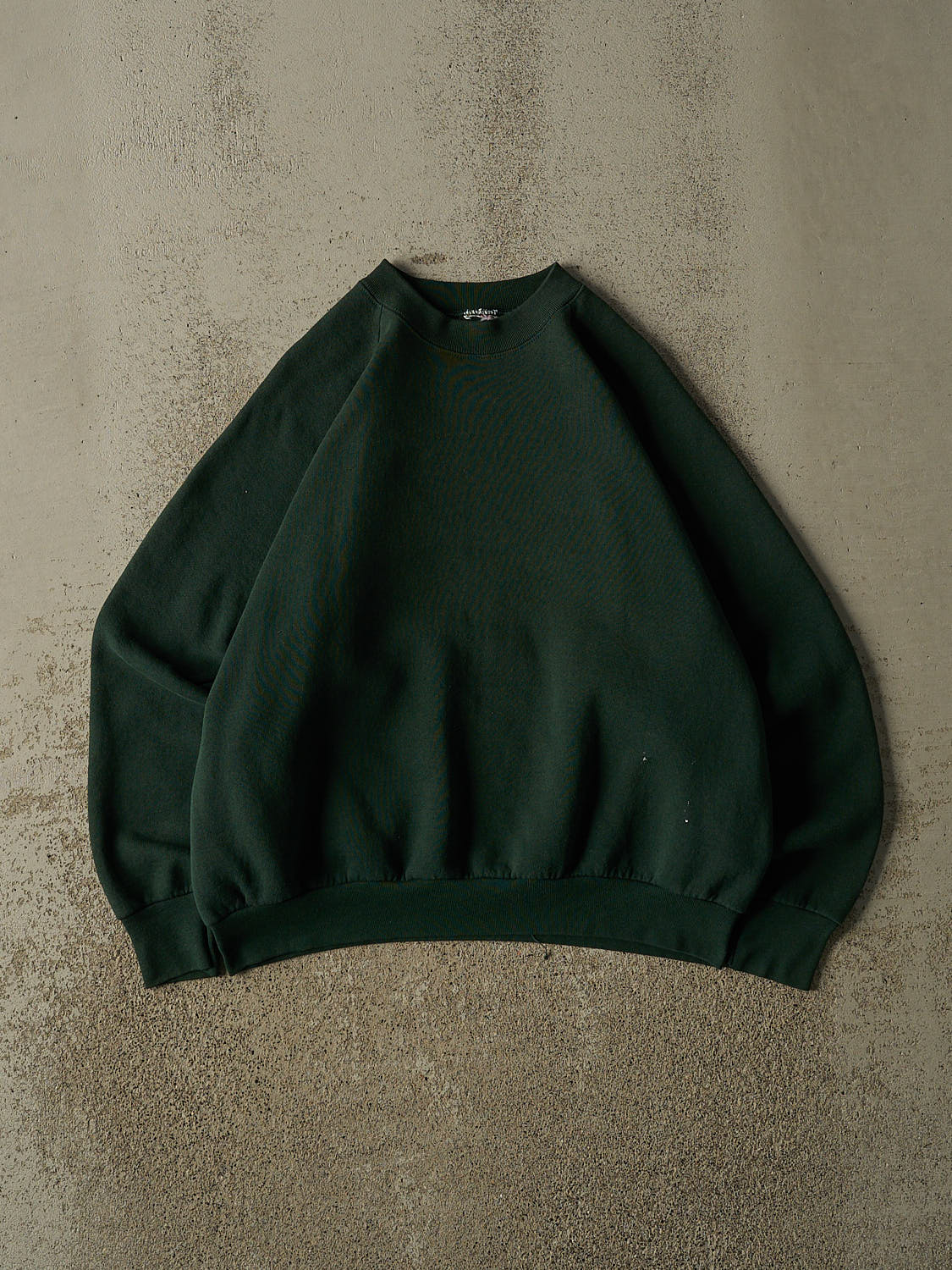 Vintage 80s Green Blank Crewneck (S)