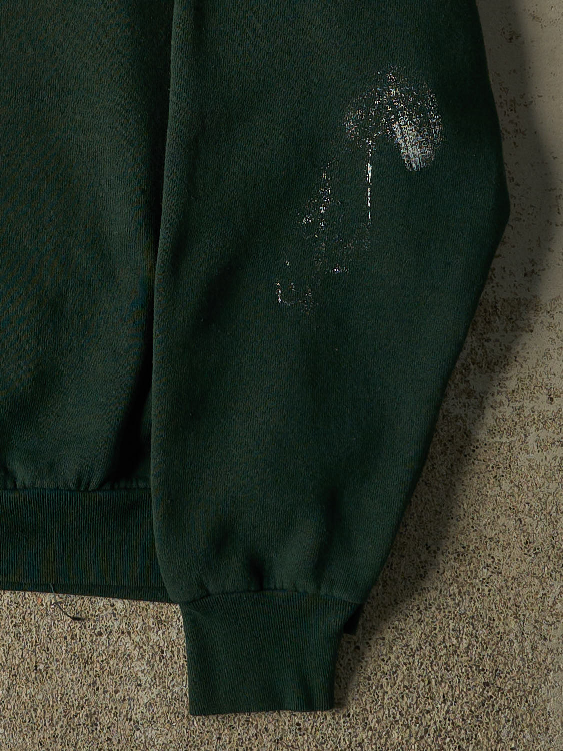 Vintage 80s Green Blank Crewneck (S)