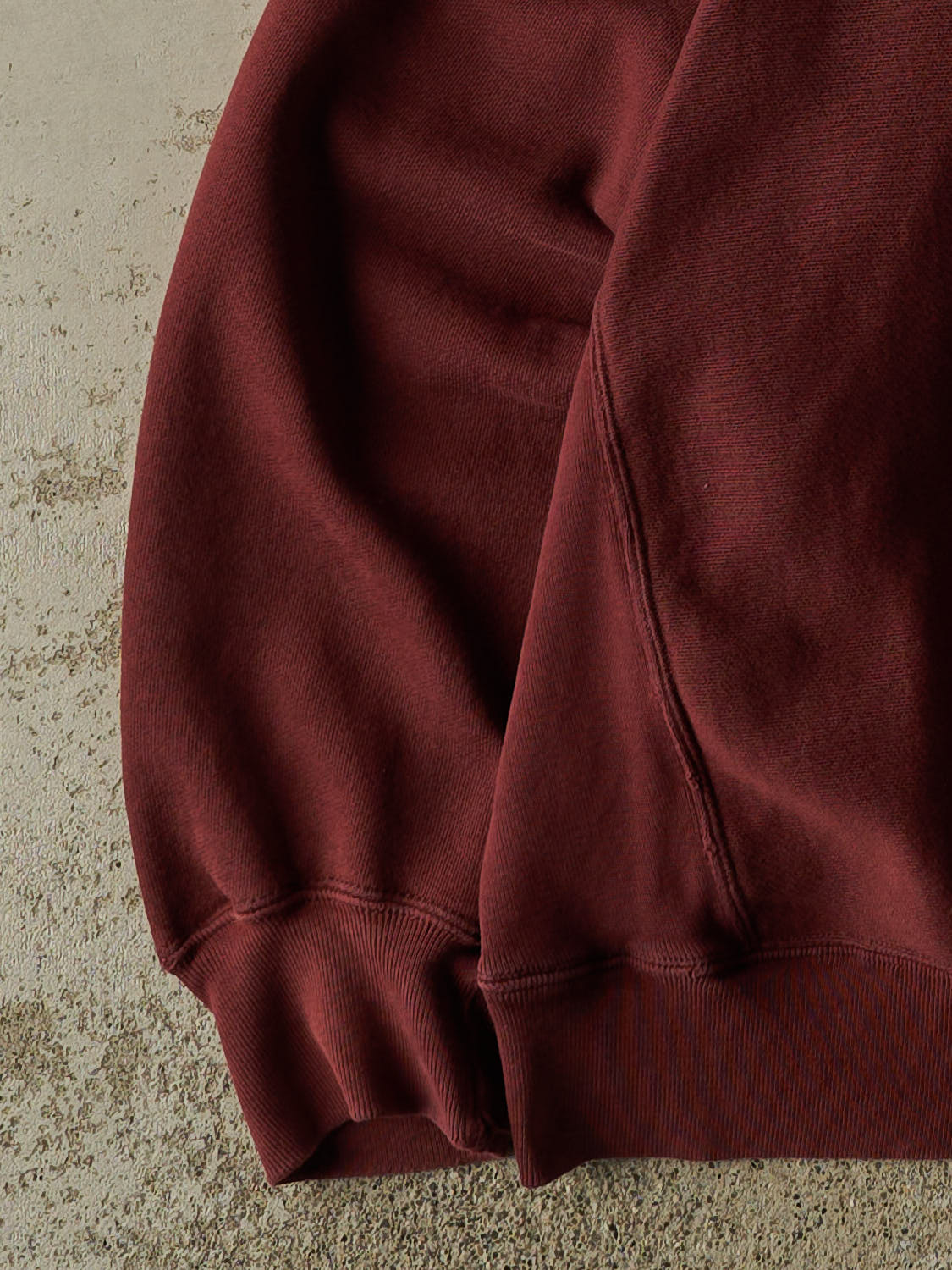 Vintage 90s Burgundy Champion Reverse Weave Football Crewneck (XL/XXL)