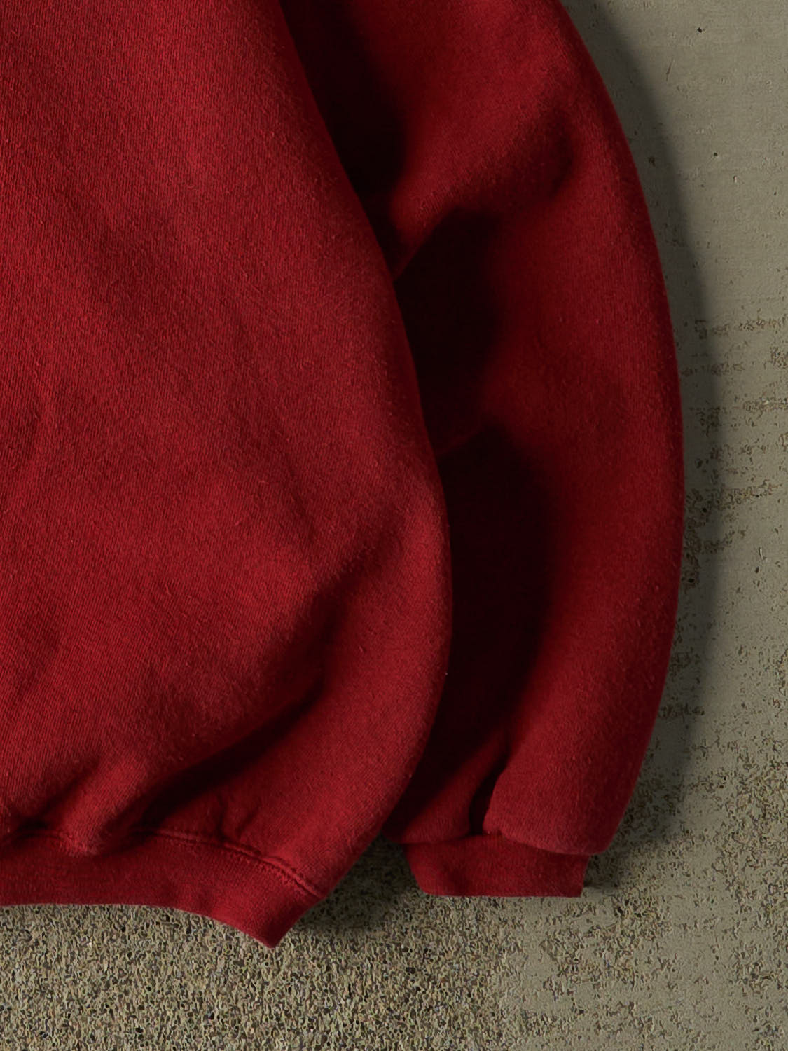 Vintage 90s Red Blank Crewneck (L/XL)