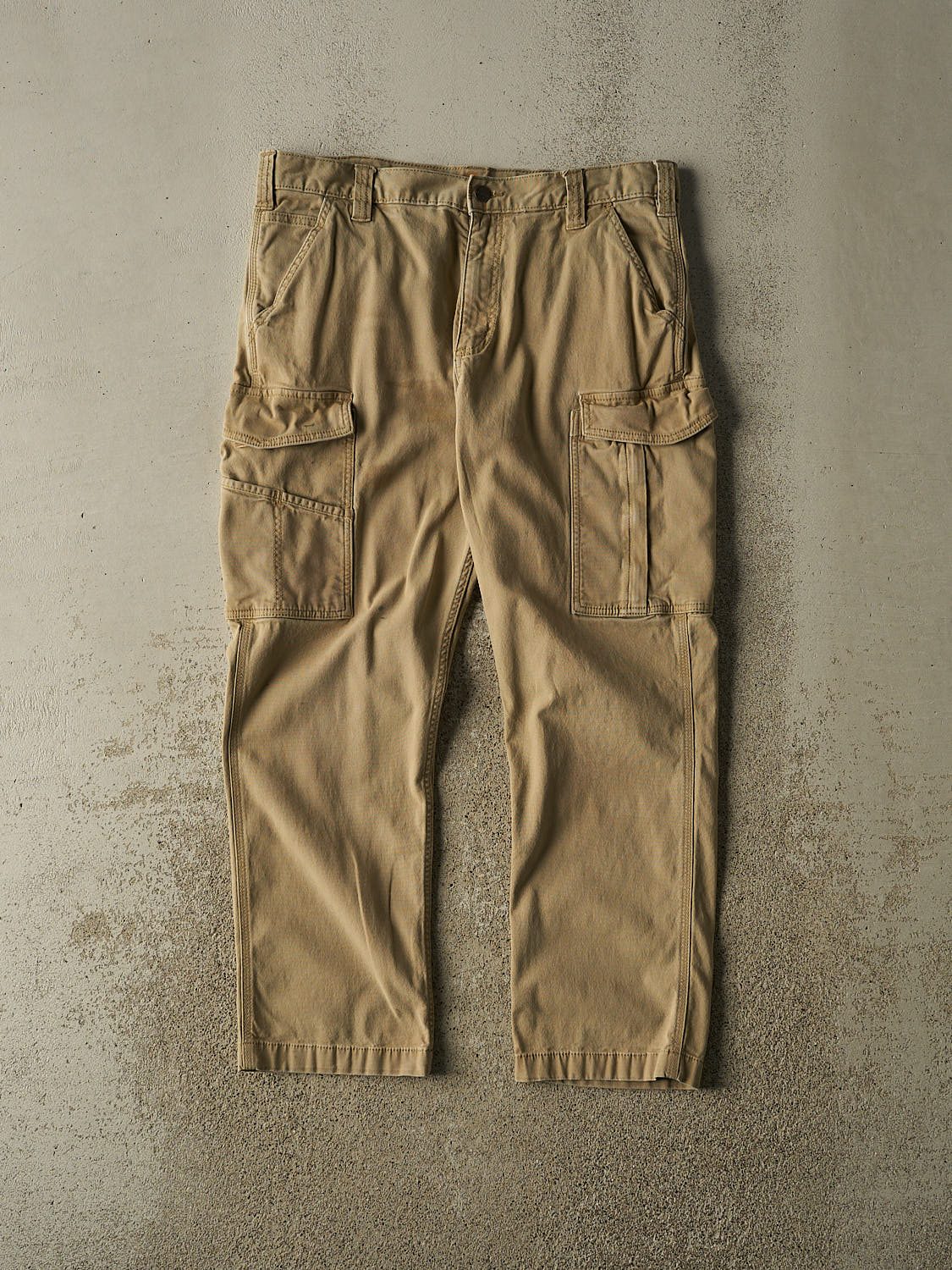 Vintage Y2K Beige Carhartt Cargo Pants (35x28)