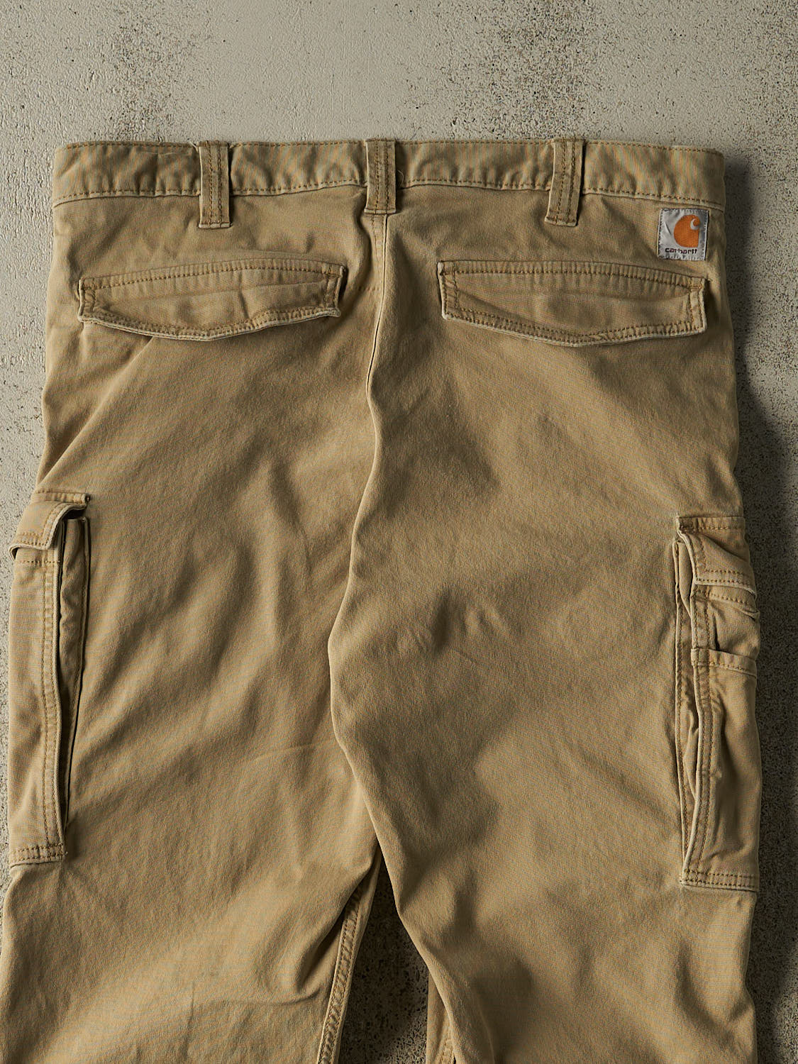 Vintage Y2K Beige Carhartt Cargo Pants (35x28)
