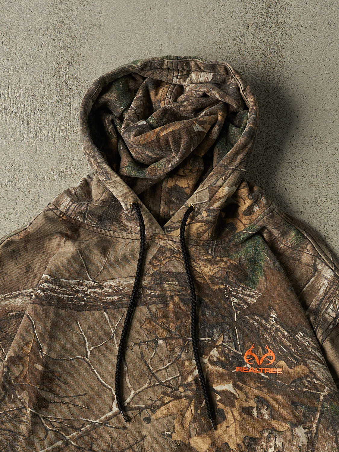 Vintage 90s Camo Realtree Logo Hoodie (XL/XXL)