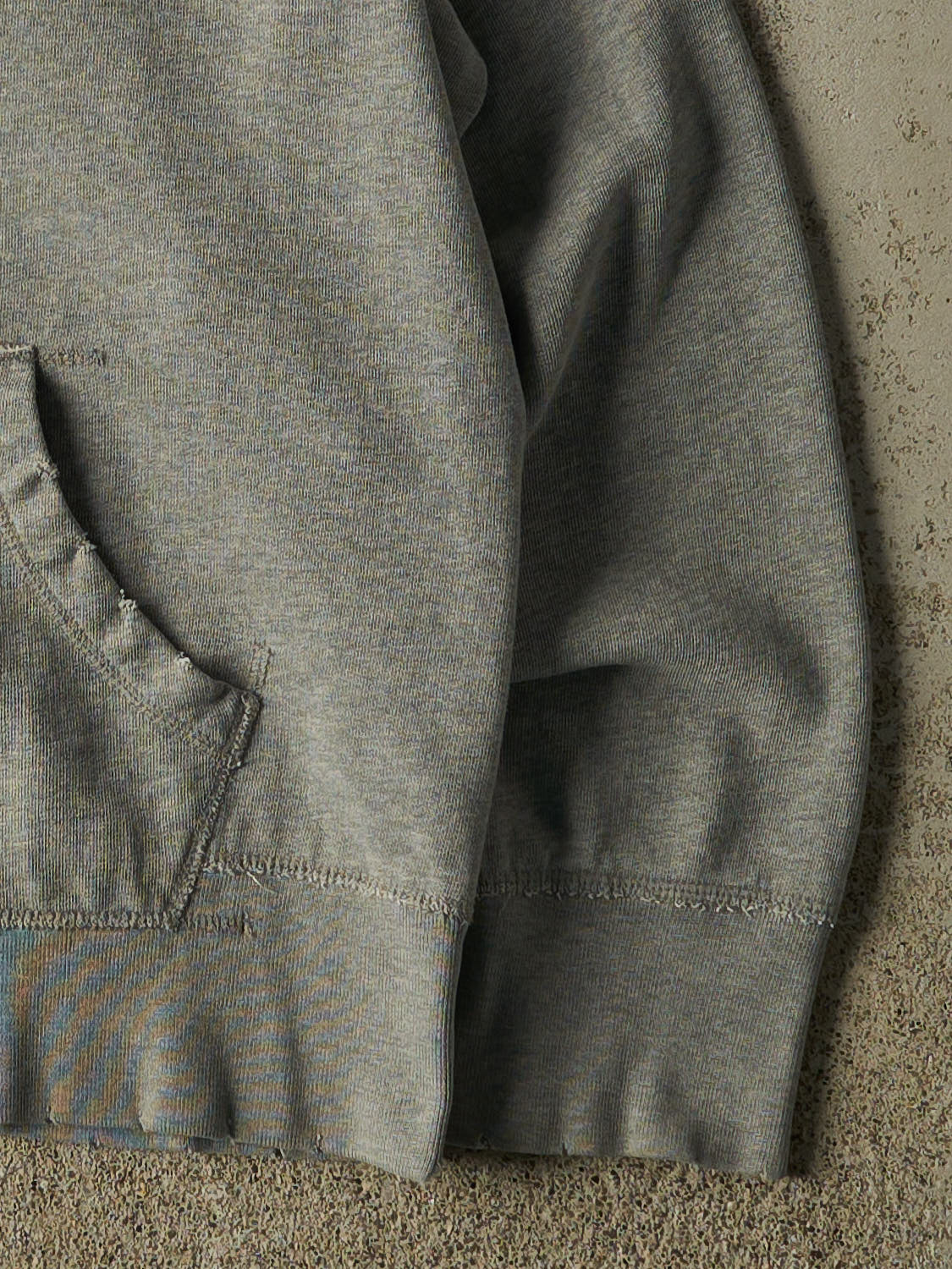 Vintage Y2K Grey Central Athletics Hoodie (L/XL)
