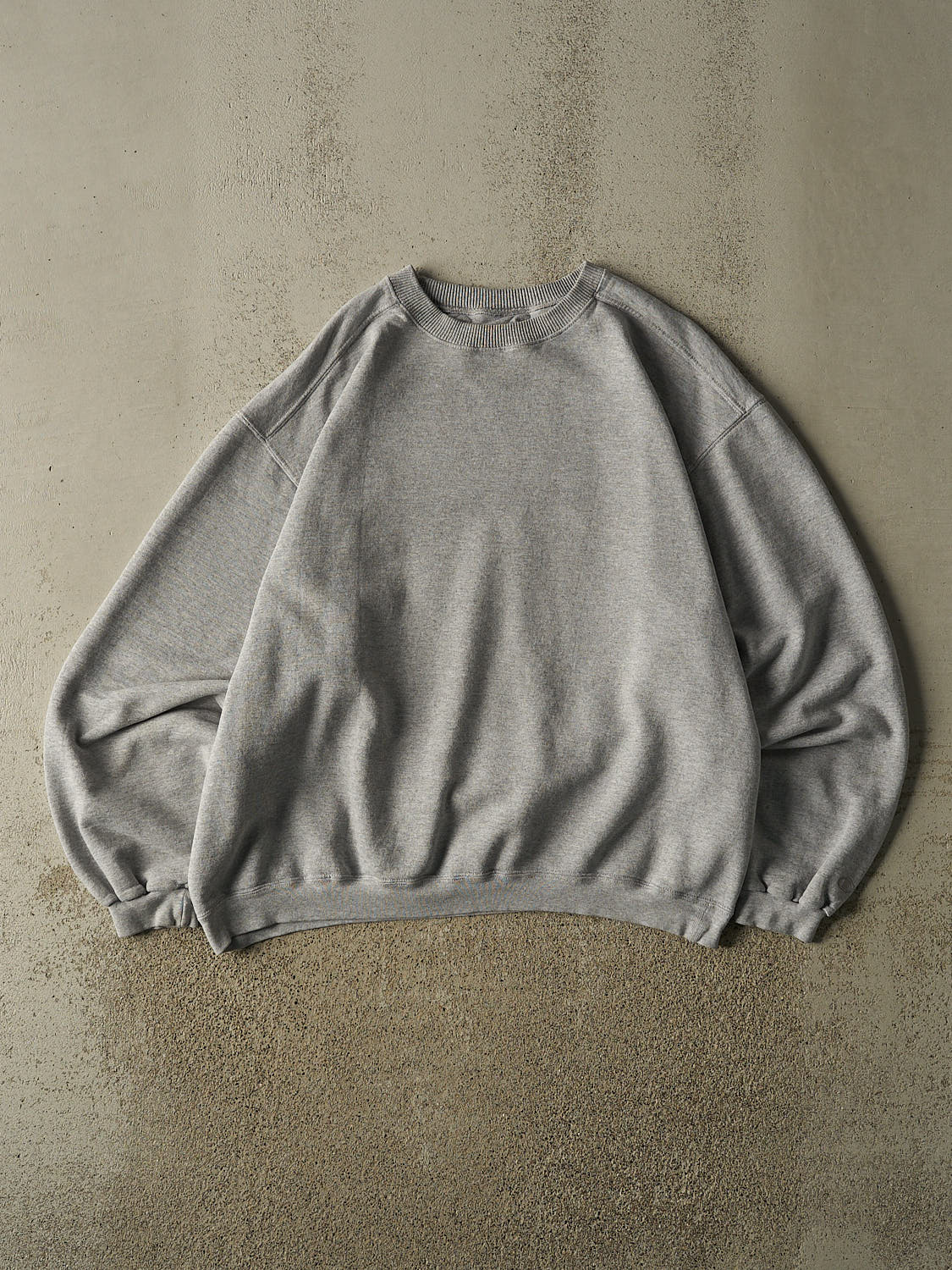 Vintage Y2K Grey Champion Blank Crewneck (L/XL)