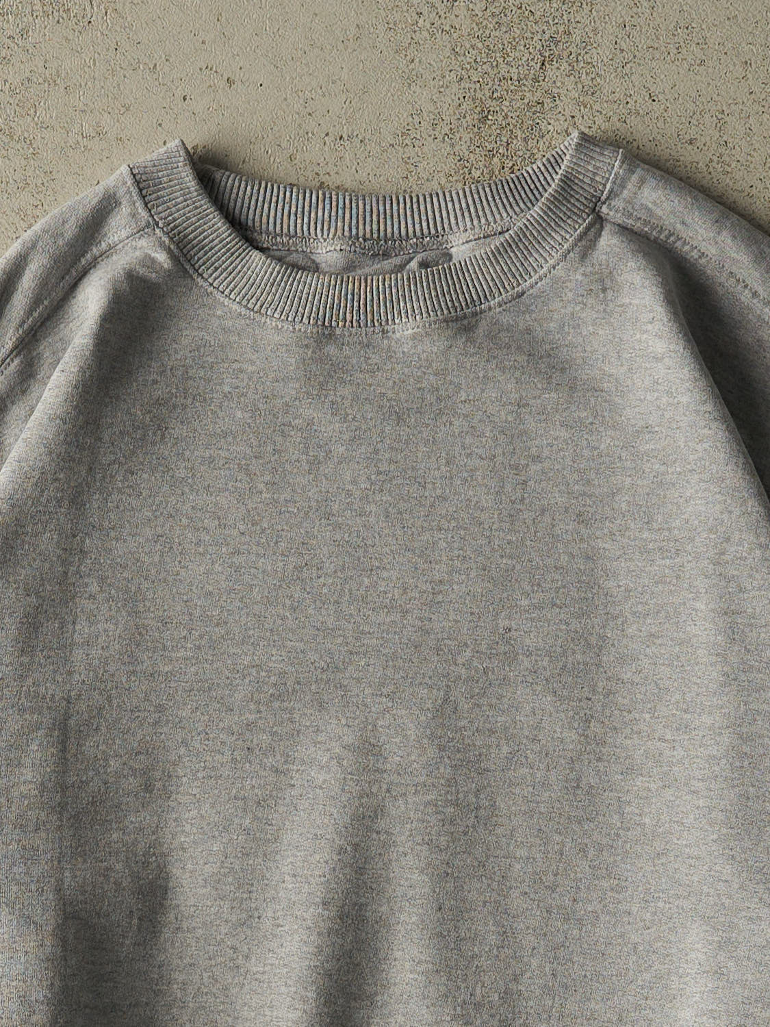 Vintage Y2K Grey Champion Blank Crewneck (L/XL)