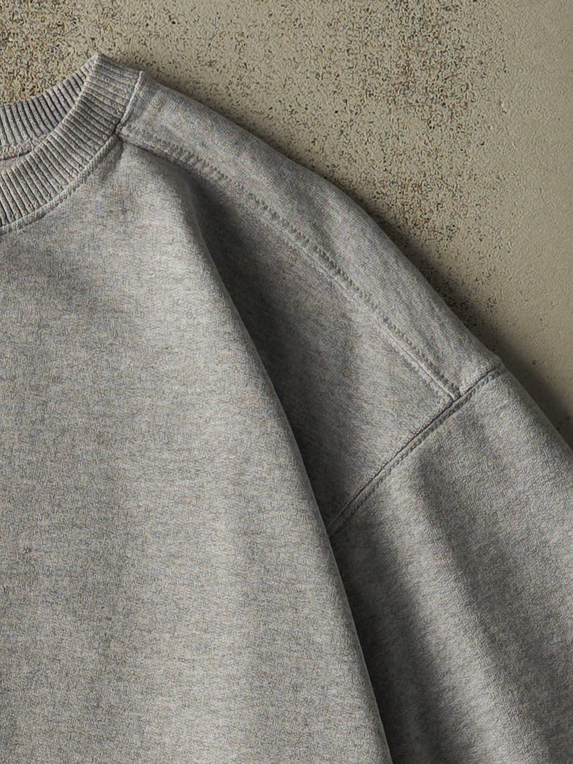 Vintage Y2K Grey Champion Blank Crewneck (L/XL)