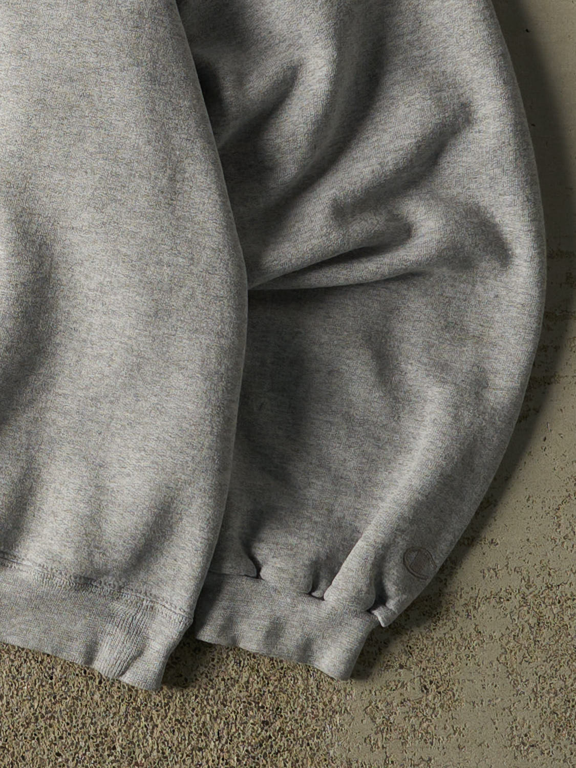 Vintage Y2K Grey Champion Blank Crewneck (L/XL)