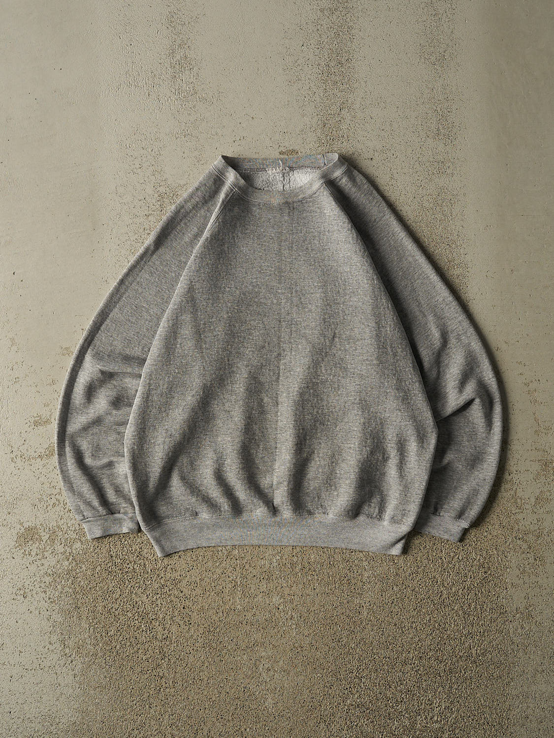 Vintage 80s Grey Blank  Crewneck (M)