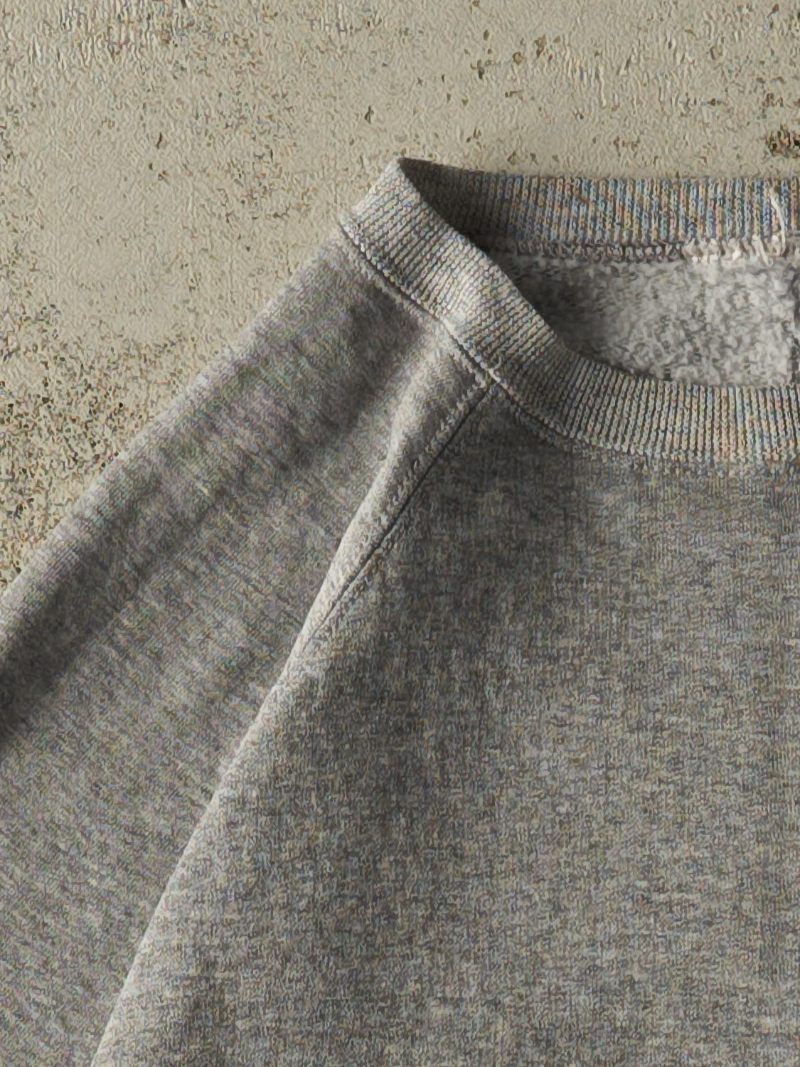 Vintage 80s Grey Blank  Crewneck (M)