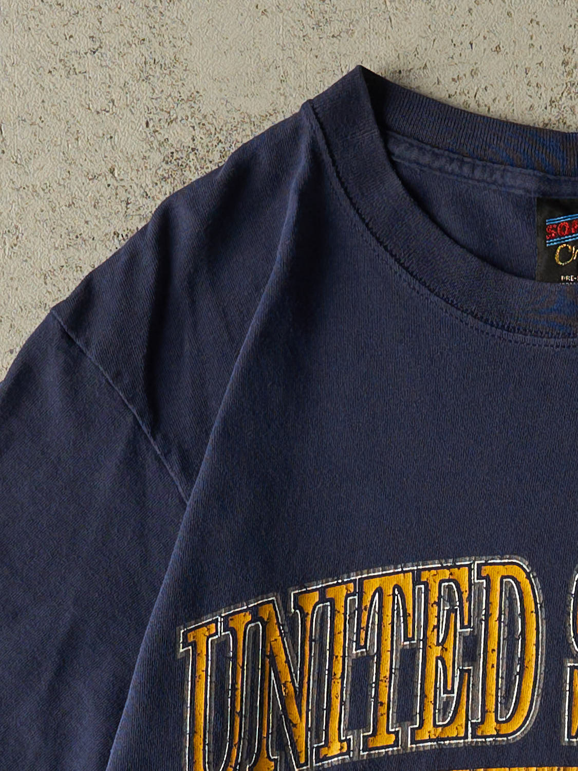 Vintage 90s Navy Blue United States Marine Corps Tee (M)