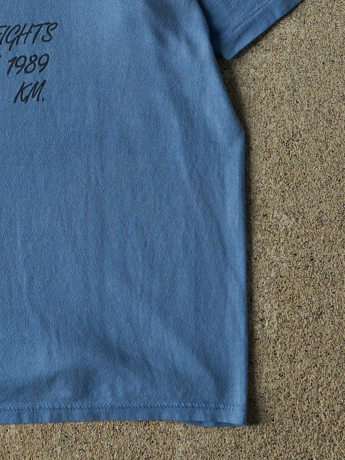 Vintage 89' Blue Russell Athletic Redwood Heights Walkathon Single Stitch Tee (M/L)