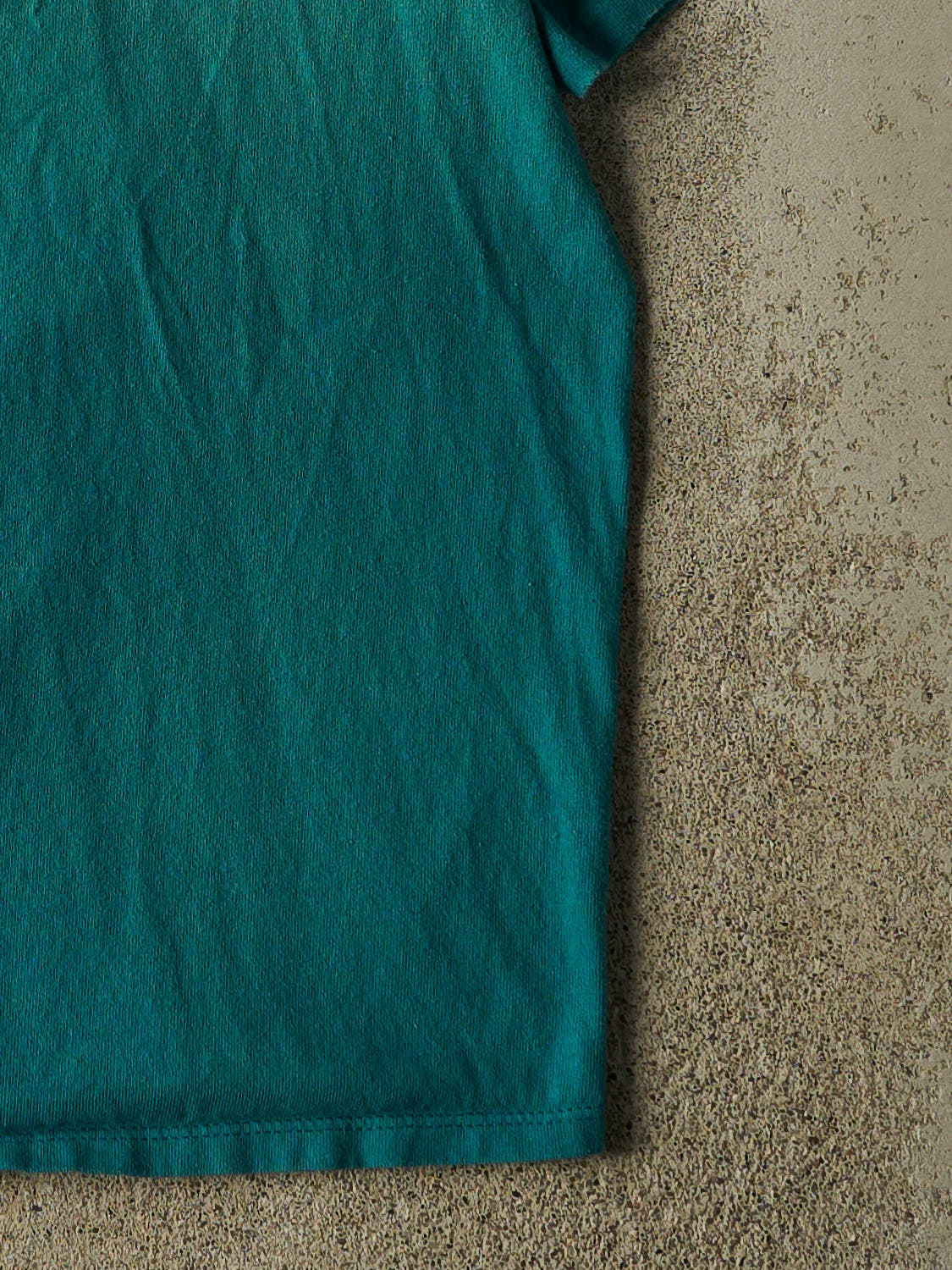 Vintage 90s Teal Champion Single Stitch Tee (XL)