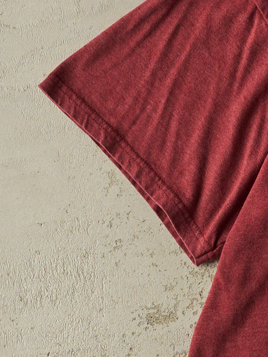 Vintage Y2K Burgundy Nike Tonal Embroidered Swoosh  Tee (XL)
