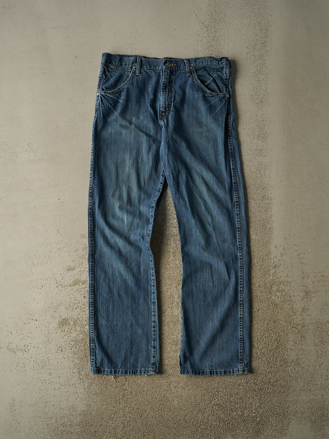 Vintage Y2K Dark Wash Wrangler Jeans (35x34)