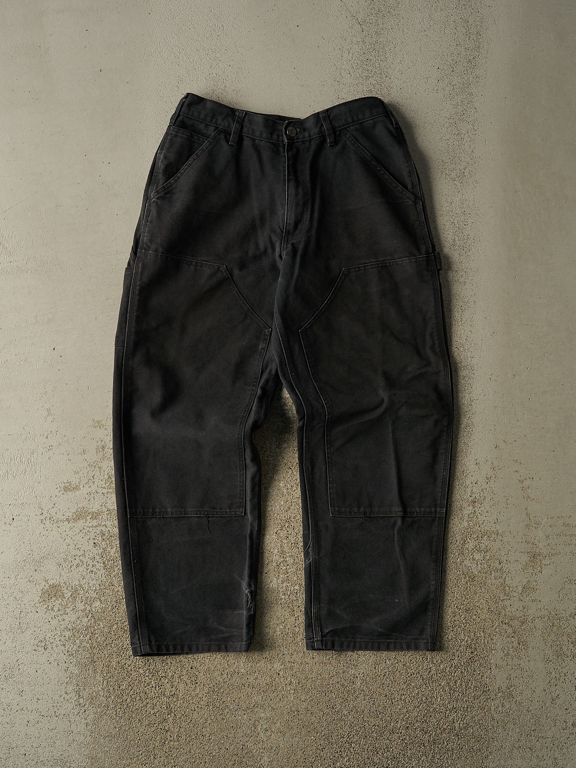Vintage Y2K Black Dakota Double Knee Carpenter Pants (31x29)