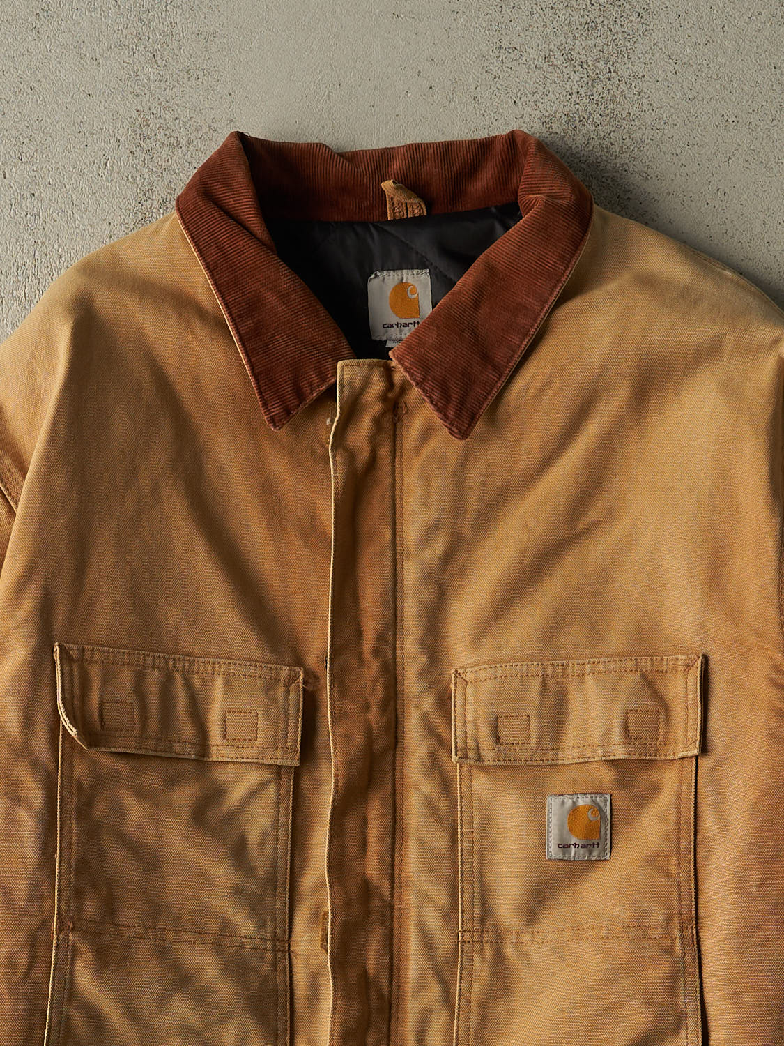 Vintage Y2K Beige Carhartt Arctic Jacket (XXL)