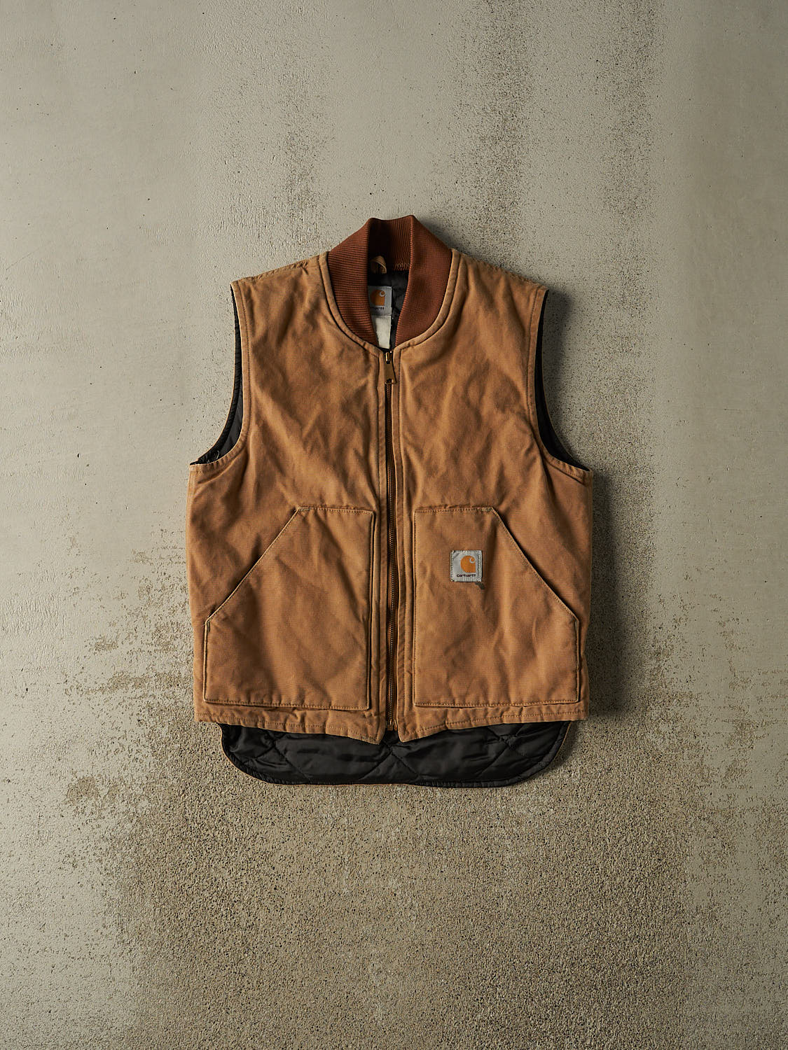 Vintage Y2K Beige Carhartt Vest (S/M)