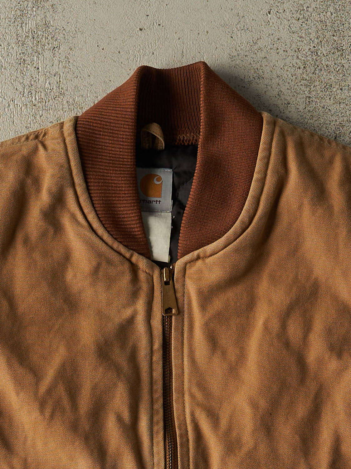 Vintage Y2K Beige Carhartt Vest (S/M)