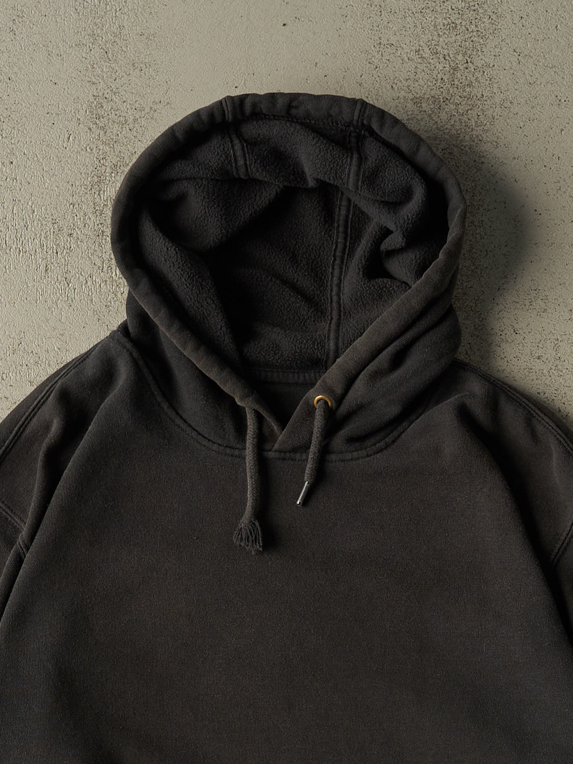 Vintage Y2K Faded Black Carhartt  Hoodie (XL/XXL)