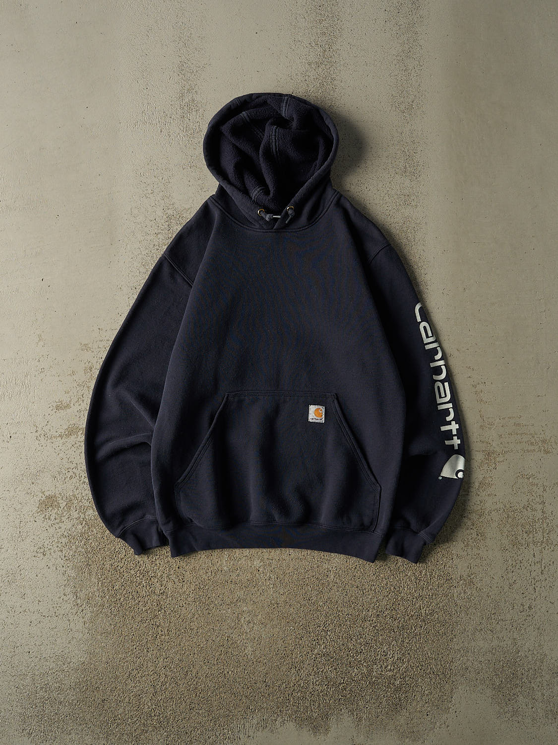 Vintage Y2K Navy Blue Carhartt  Hoodie (M)