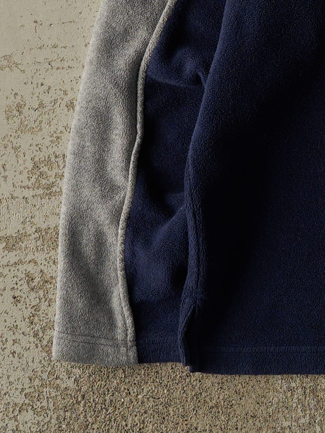Vintage Y2K Navy Blue Toronto Maple Leafs Quarter Zip Fleece (S/M)