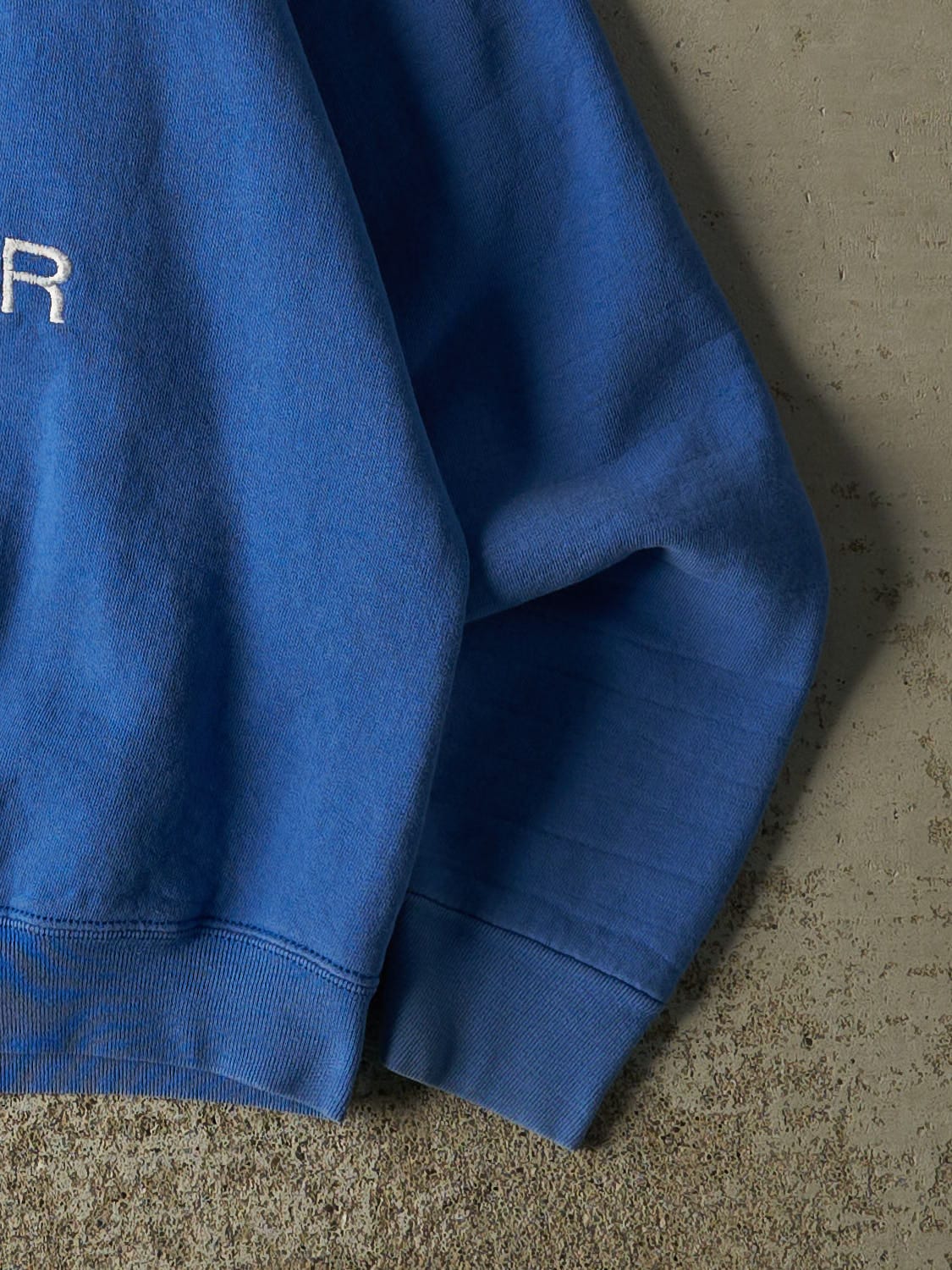 Vintage Y2K Blue Tommy Hilfiger Embroidered Crewneck (S)