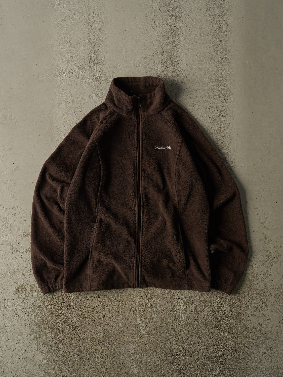 Vintage Y2K Brown Columbia Zip Up Fleece (S/M)