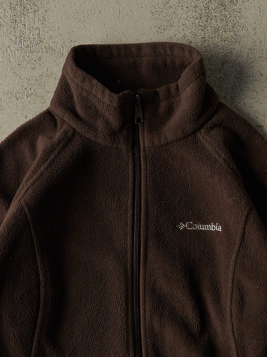 Vintage Y2K Brown Columbia Zip Up Fleece (S/M)