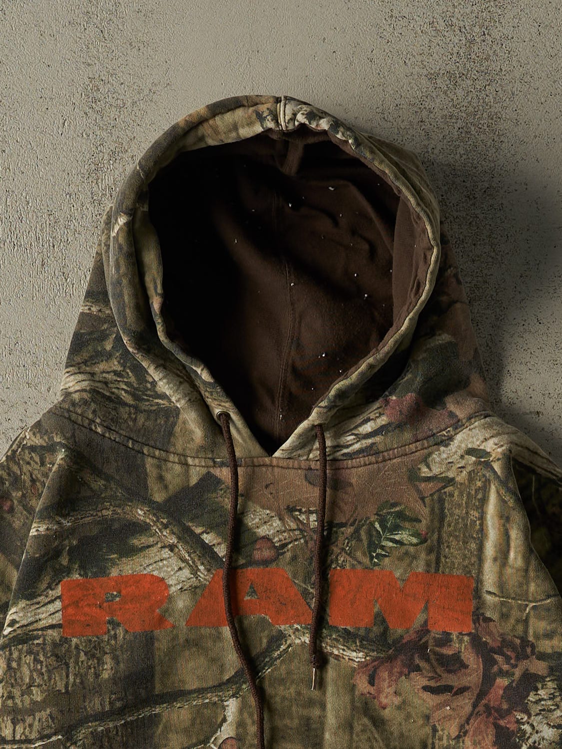 Vintage Y2K Camo Breakup Infinity x Ram Hoodie (L/XL)