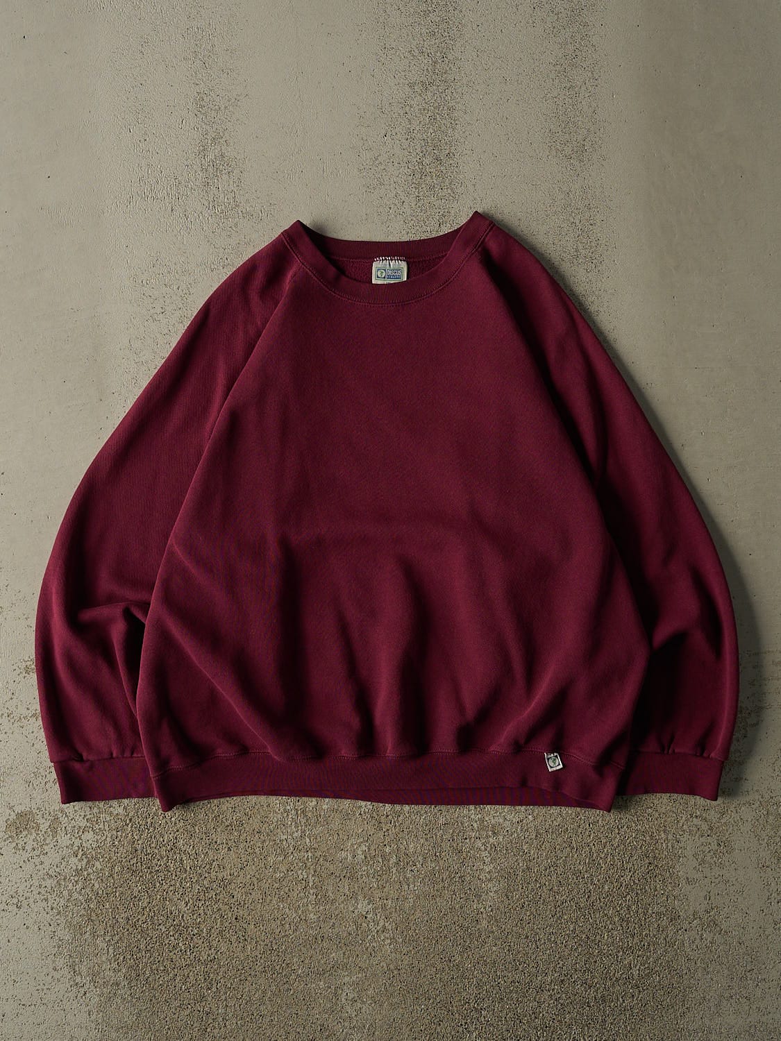 Vintage 90s Burgundy Discus Athletic Blank Crewneck (XL/XXL)