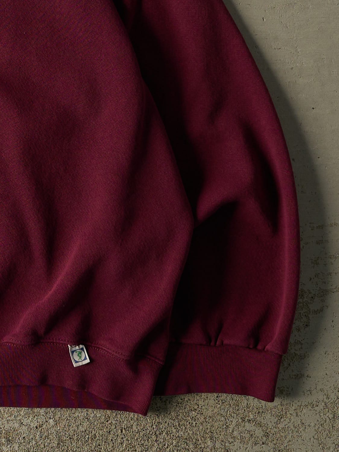 Vintage 90s Burgundy Discus Athletic Blank Crewneck (XL/XXL)