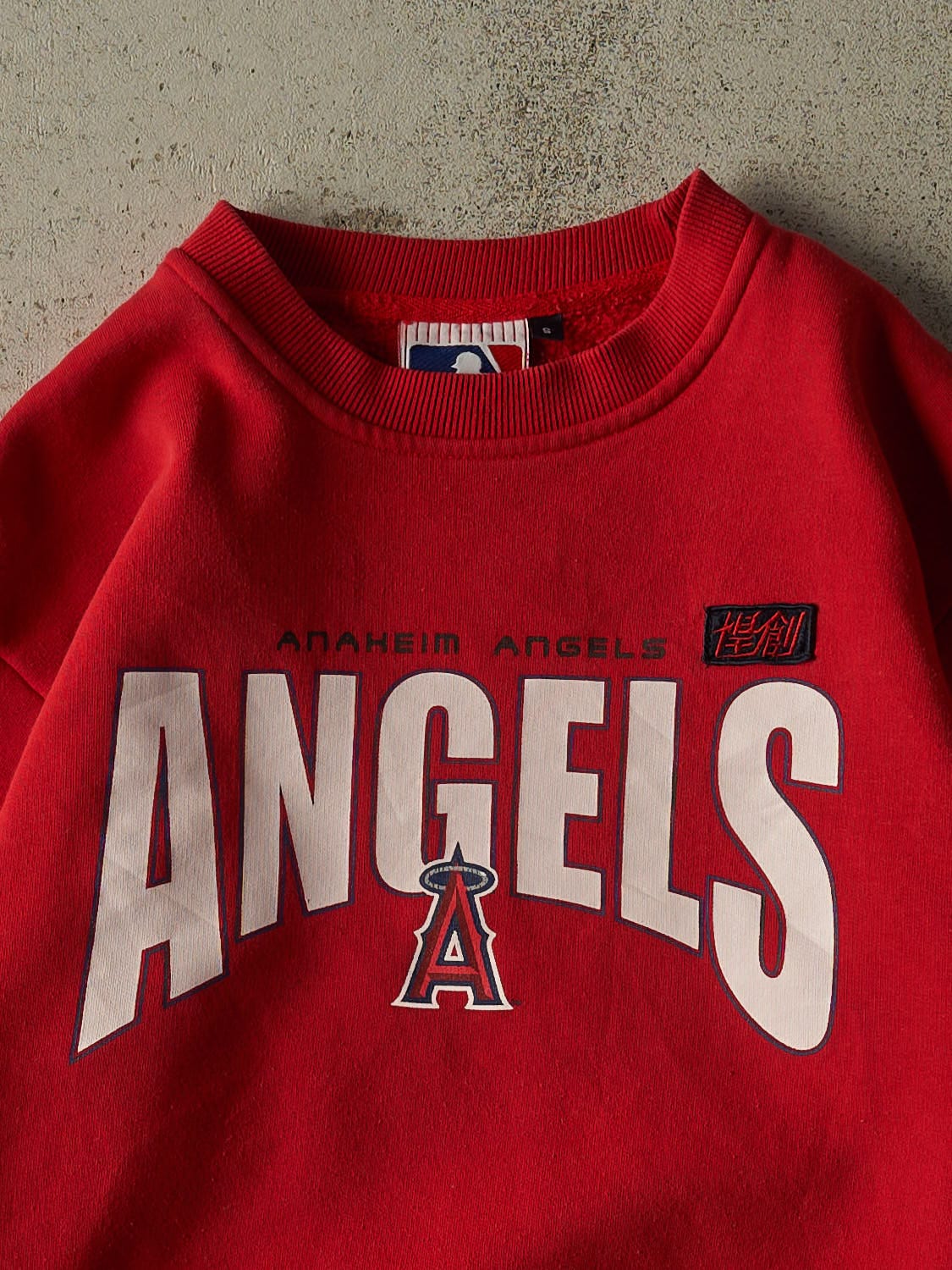 Vintage Y2K Red Anaheim Angels Crewneck (S)