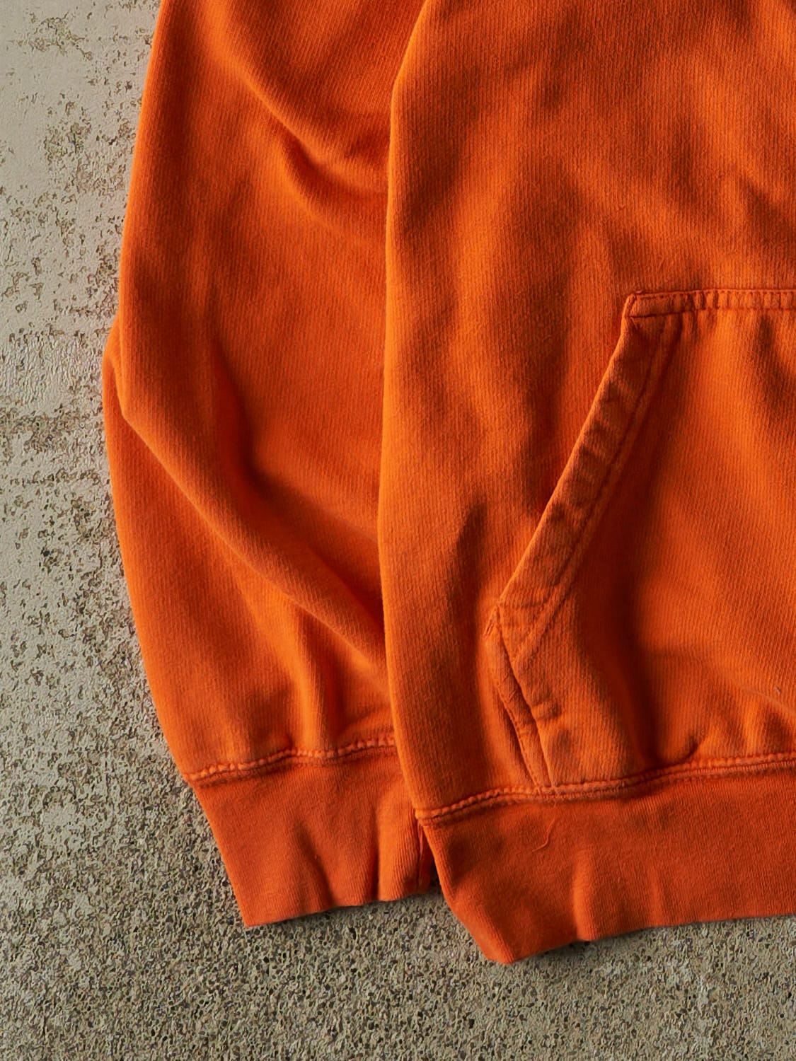Vintage Y2K Orange Boise State Embroidered Hoodie (S/M)
