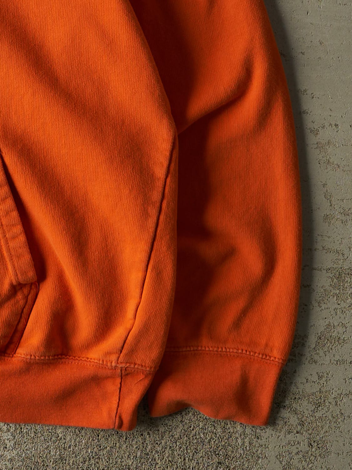 Vintage Y2K Orange Boise State Embroidered Hoodie (S/M)
