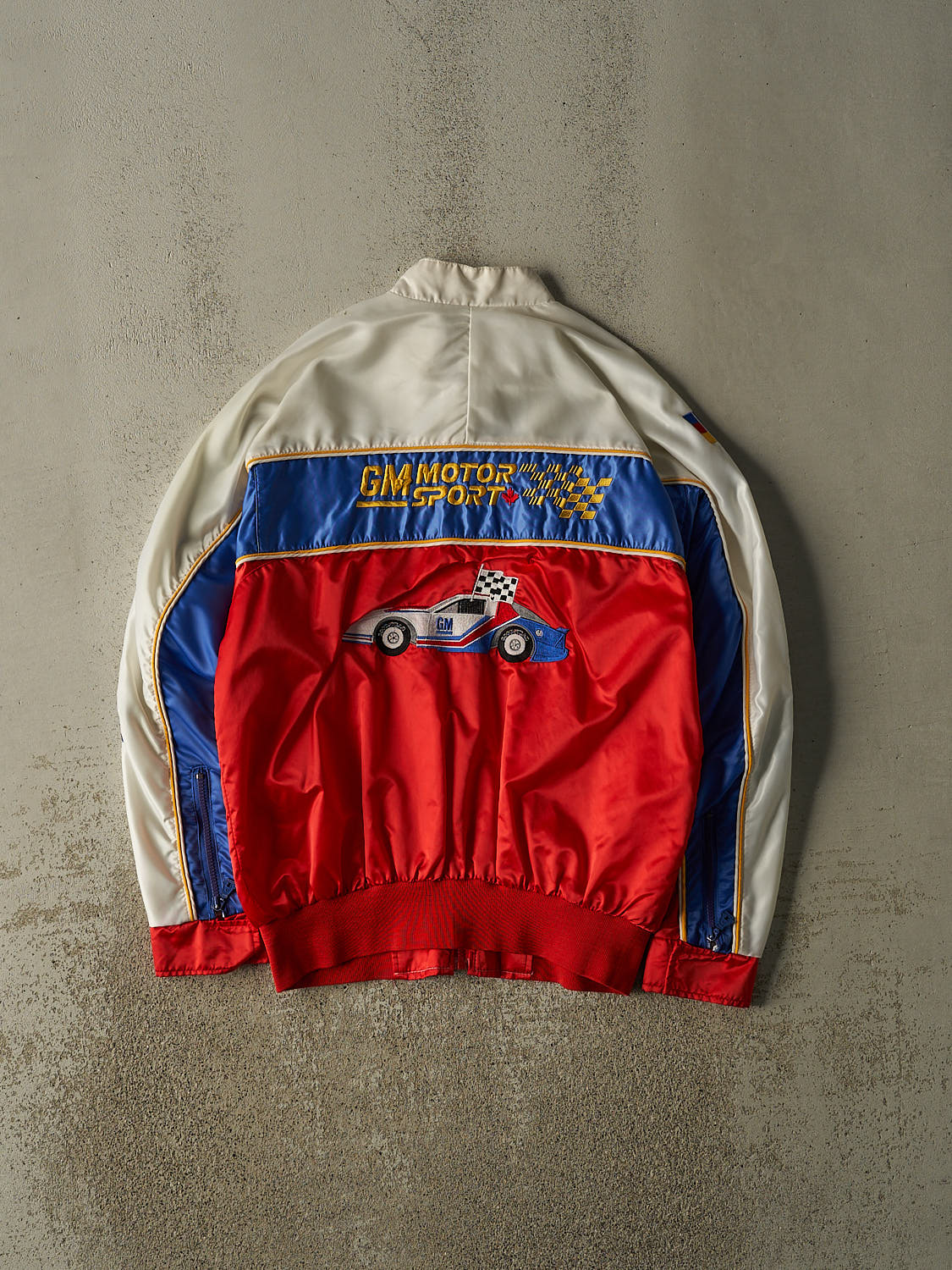 Vintage 80s Red Chevrolet Racing Jacket (M/L)