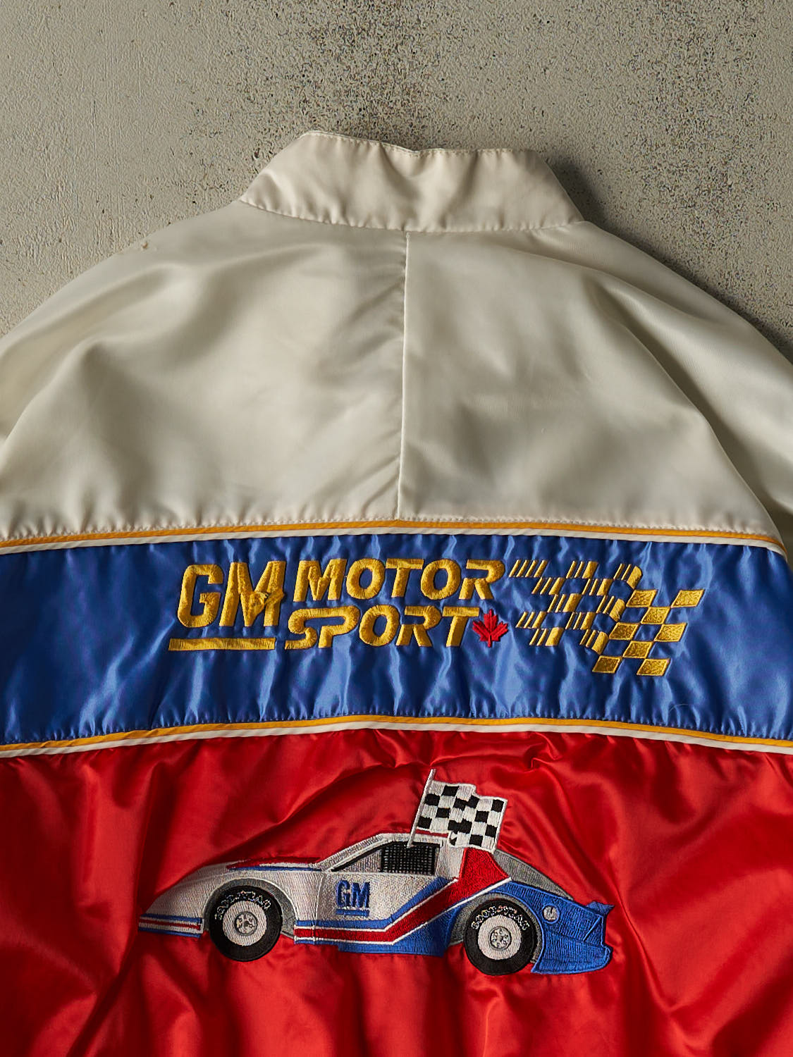 Vintage 80s Red Chevrolet Racing Jacket (M/L)