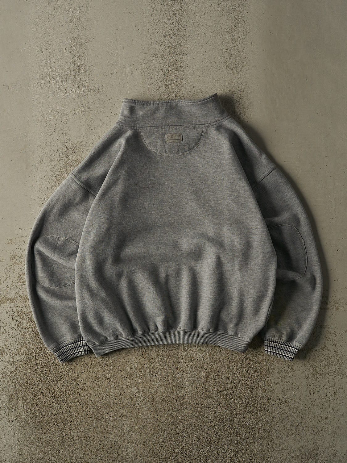 Vintage 90s Grey Northern Michigan University Quarter Button Sweater (M/L)