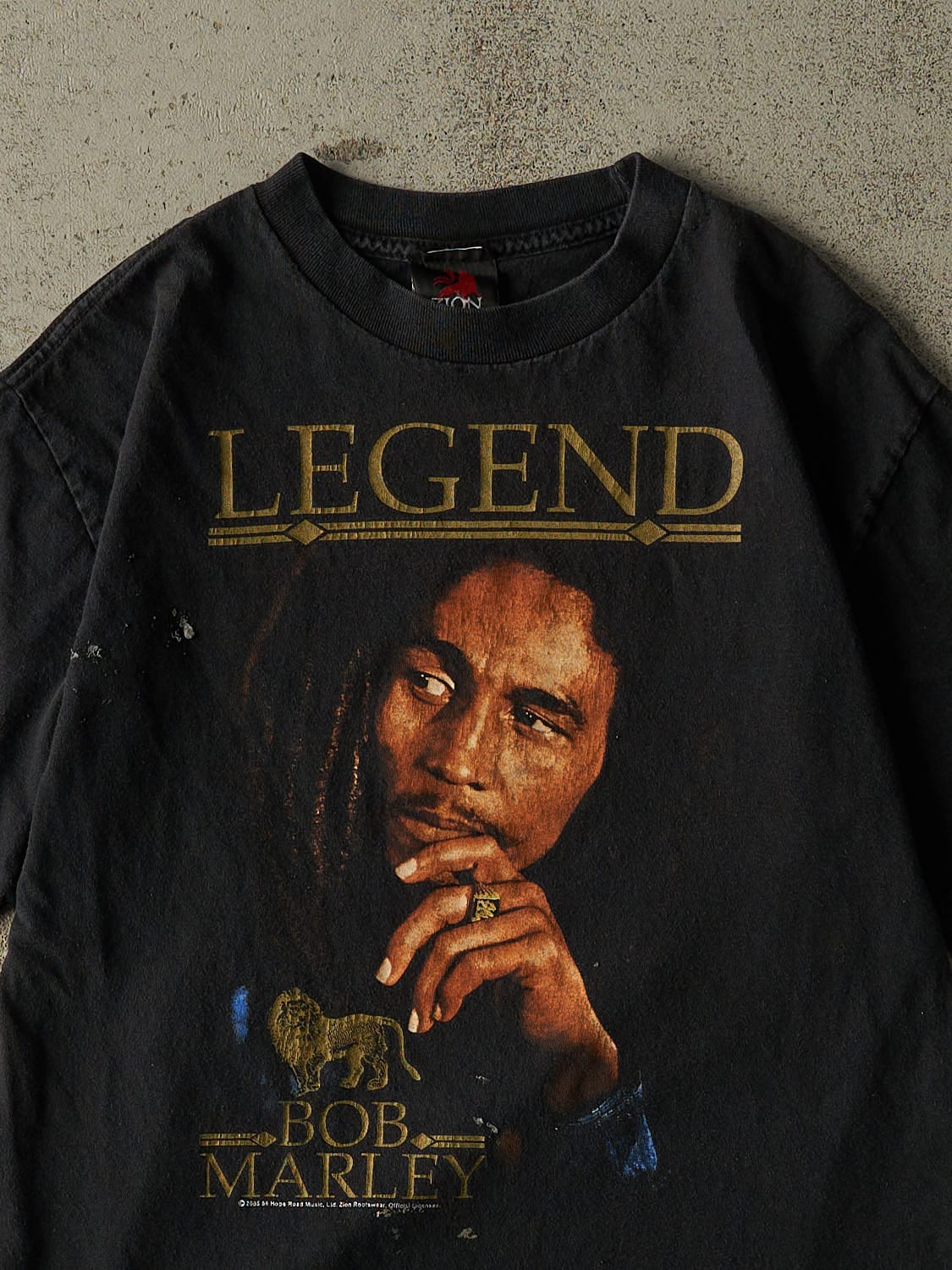 Vintage Y2K Black Bob Marley Tee (S/M)