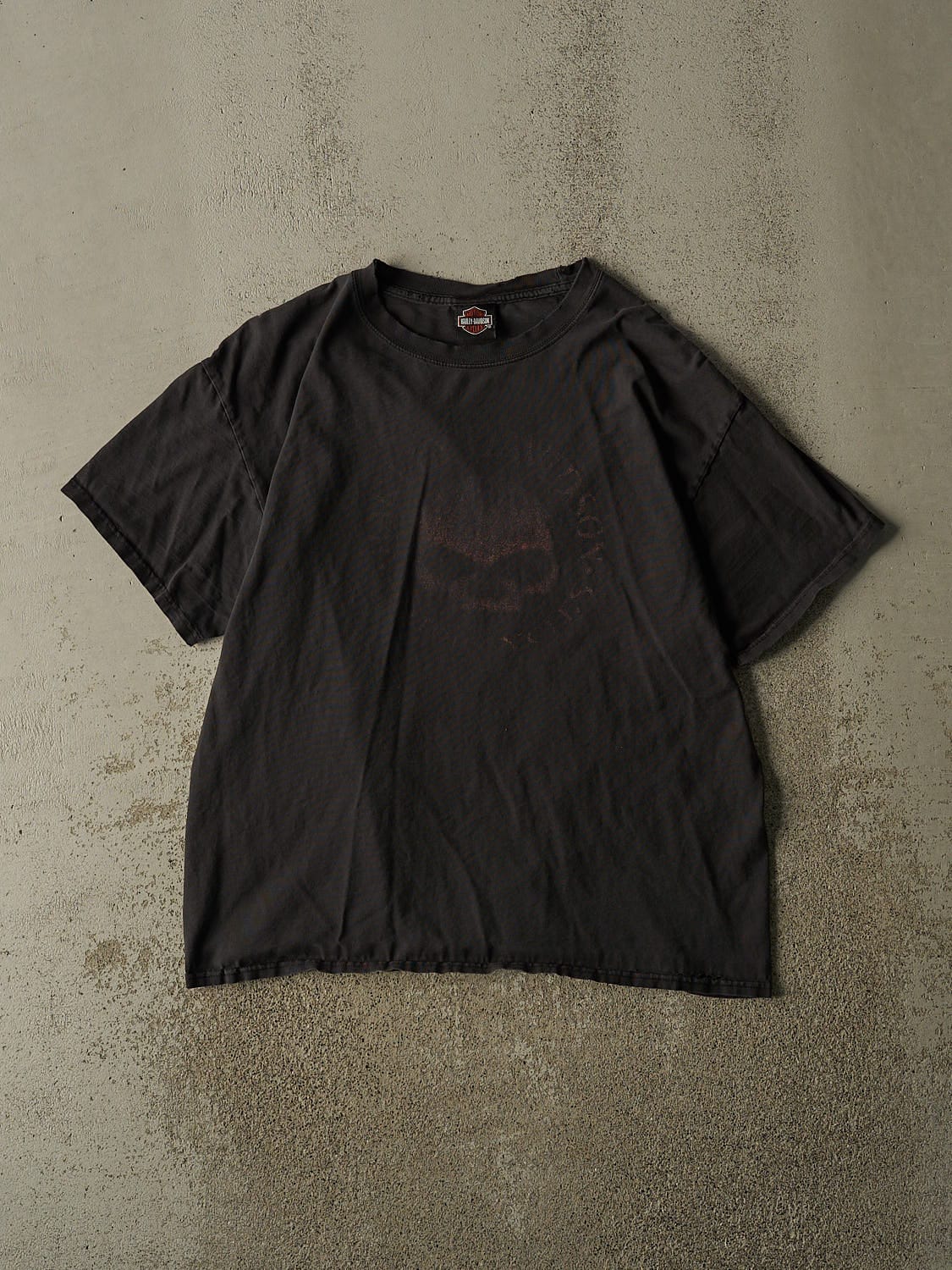Vintage Y2K Faded Black Harley Davidson Scottsdale AZ Tee (L)