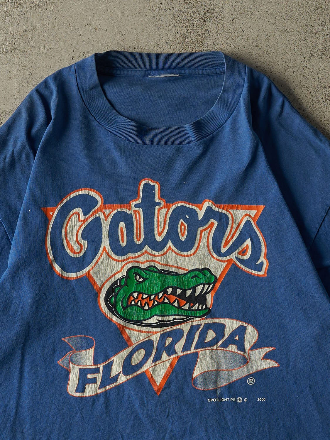 Vintage 00' Blue University of Florida Gators Tee (XL)