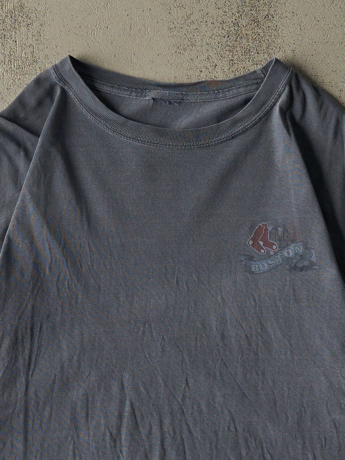 Vintage 07' Blue Boston Red Sox Tee (XL)