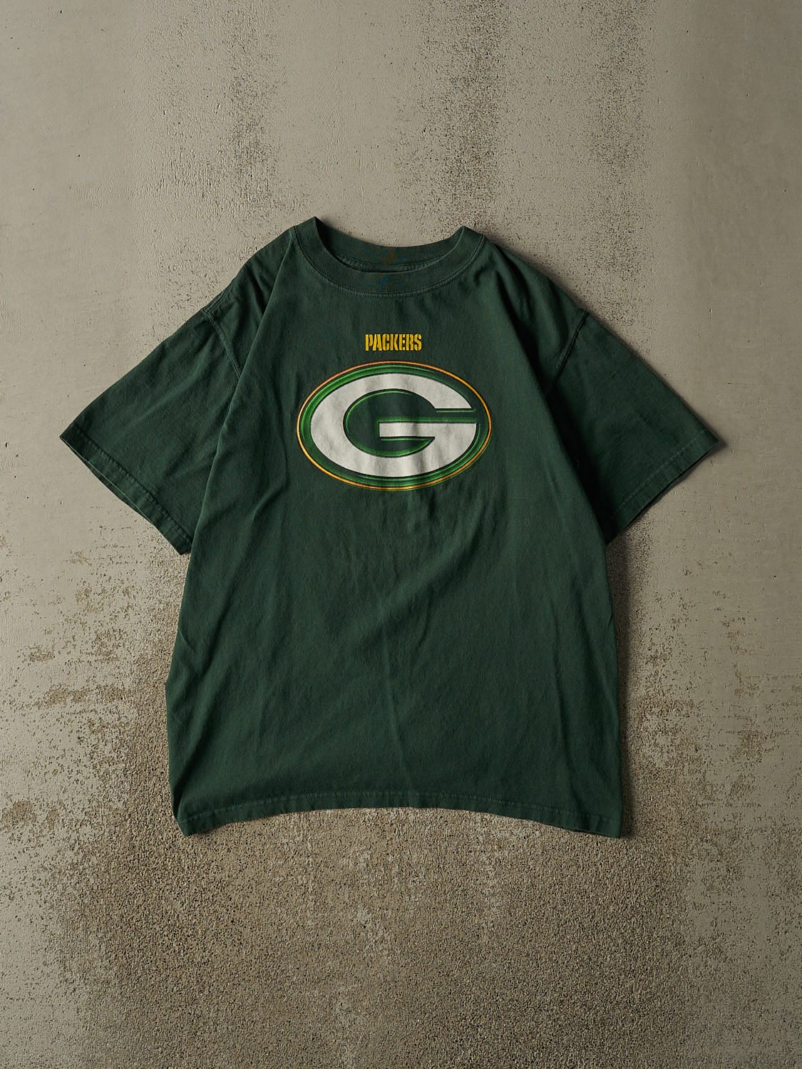 Vintage Y2K Green Green Bay Packers Tee (M/L)