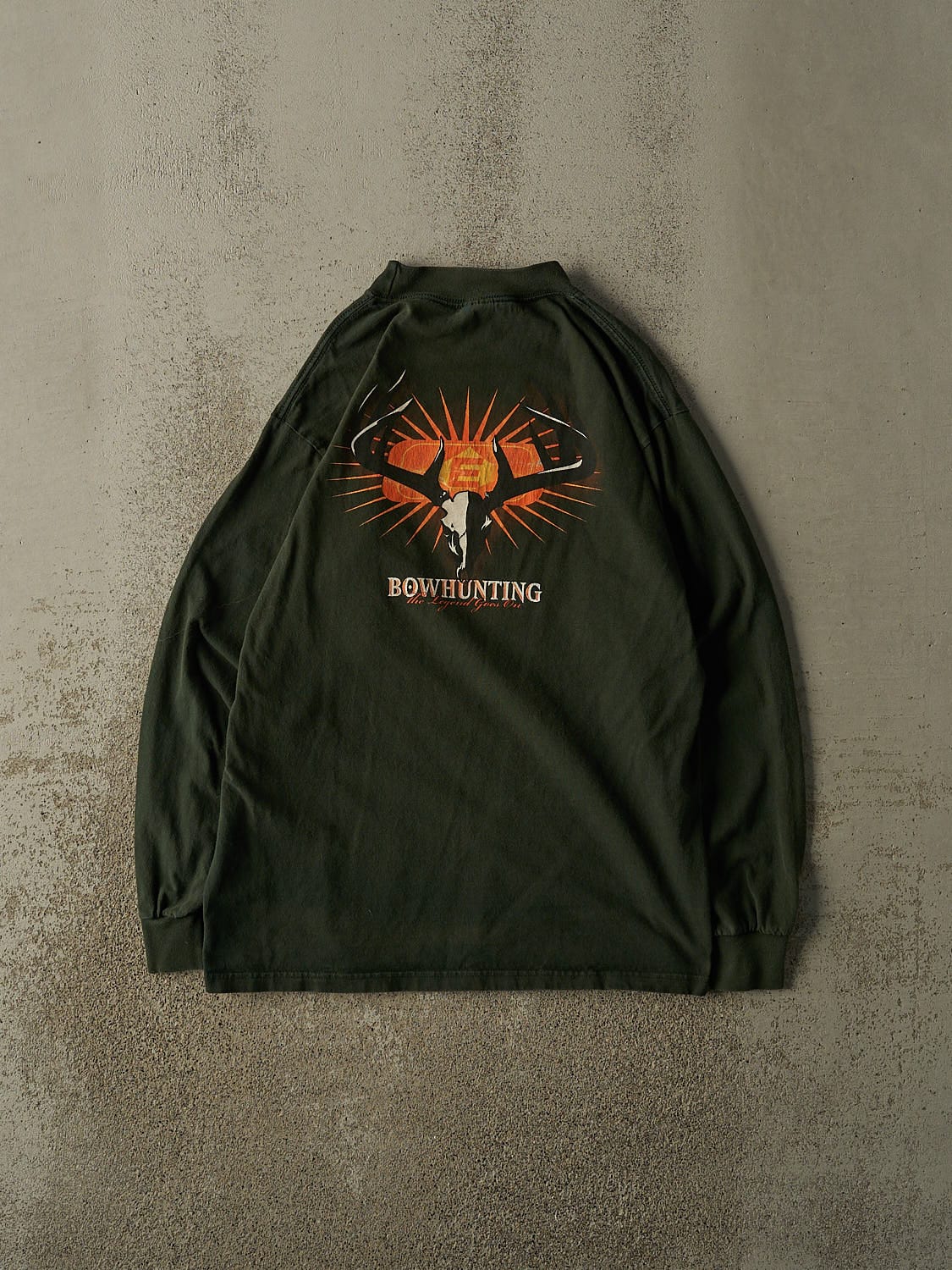 Vintage Y2K Green Easton Long Sleeve (M/L)