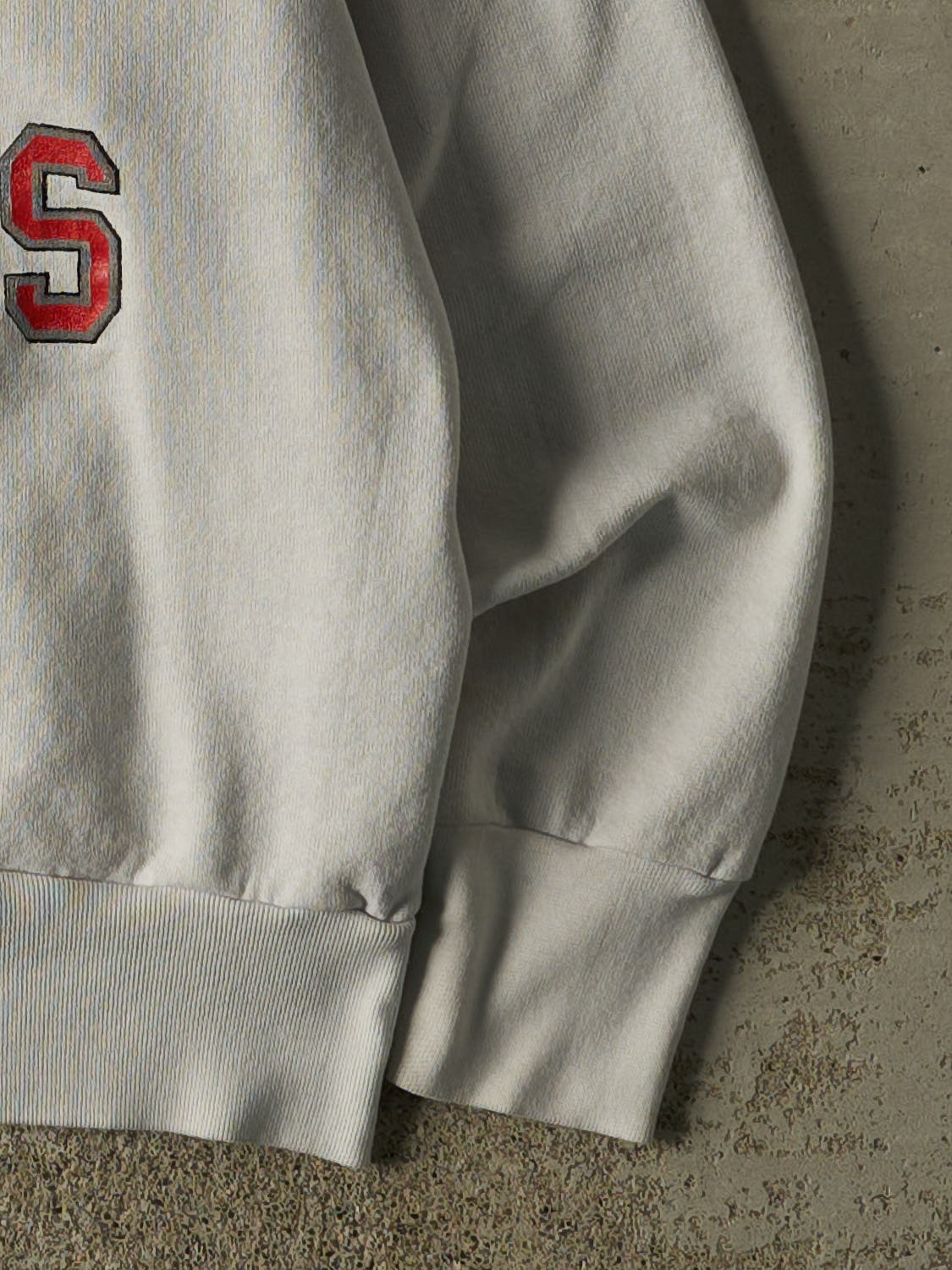Vintage 90s Beige Ohio State University Crewneck (S)