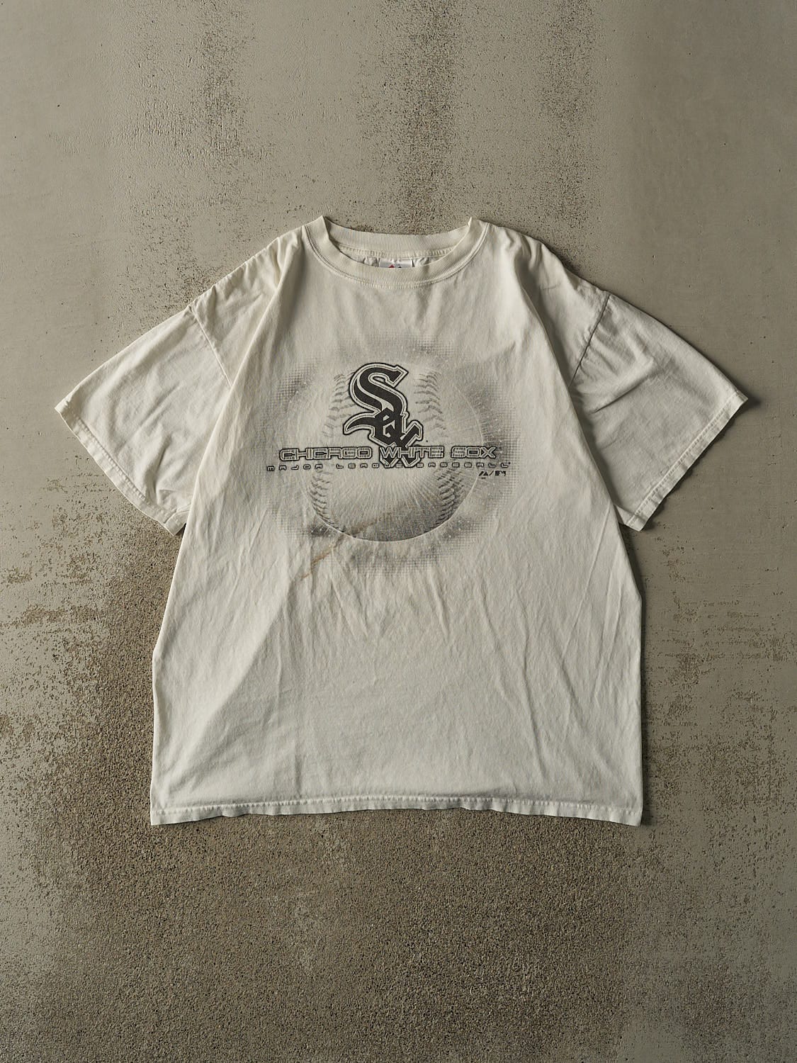 Vintage Y2K White Chicago White Sox Tee (XL)