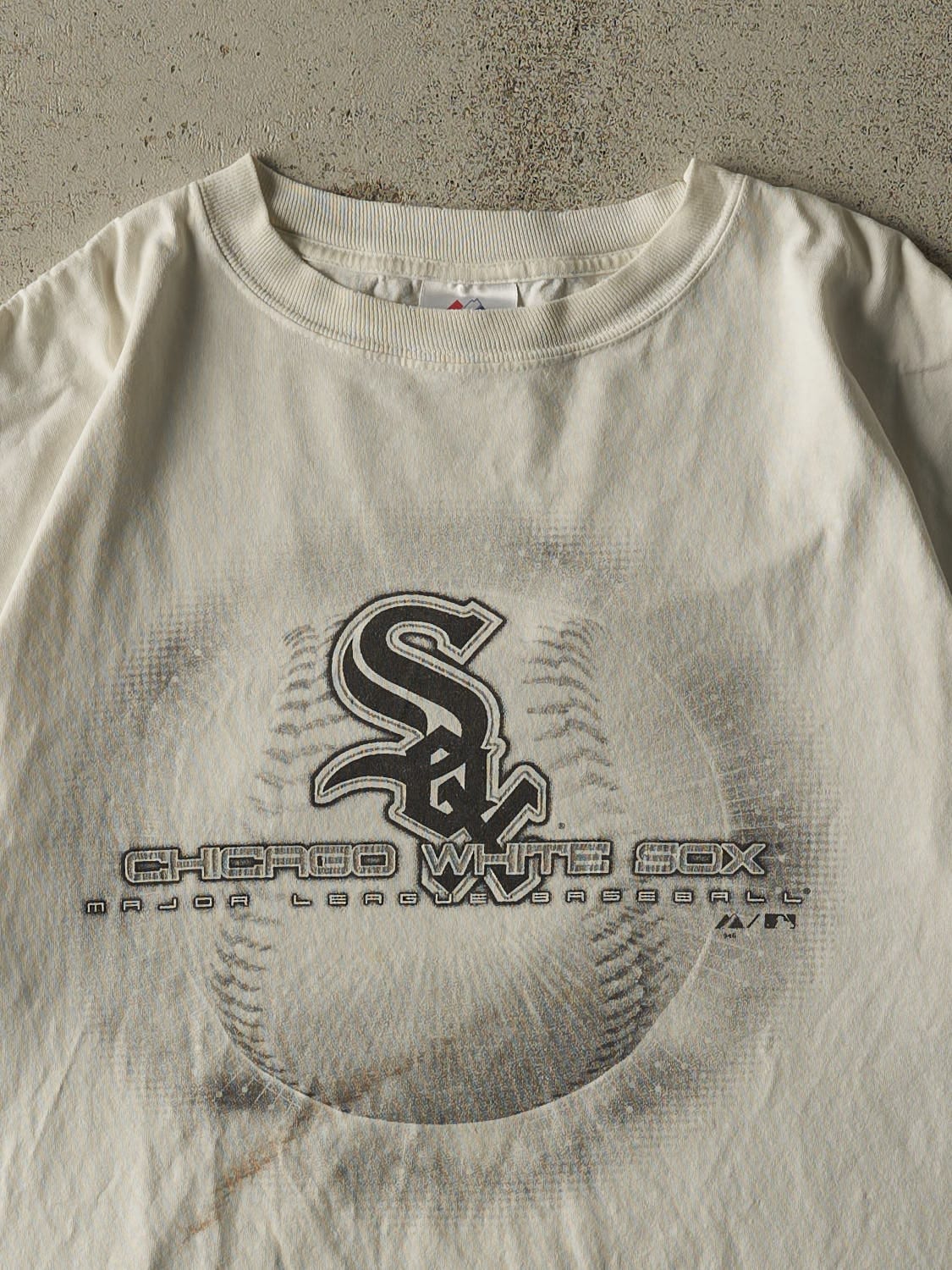 Vintage Y2K White Chicago White Sox Tee (XL)