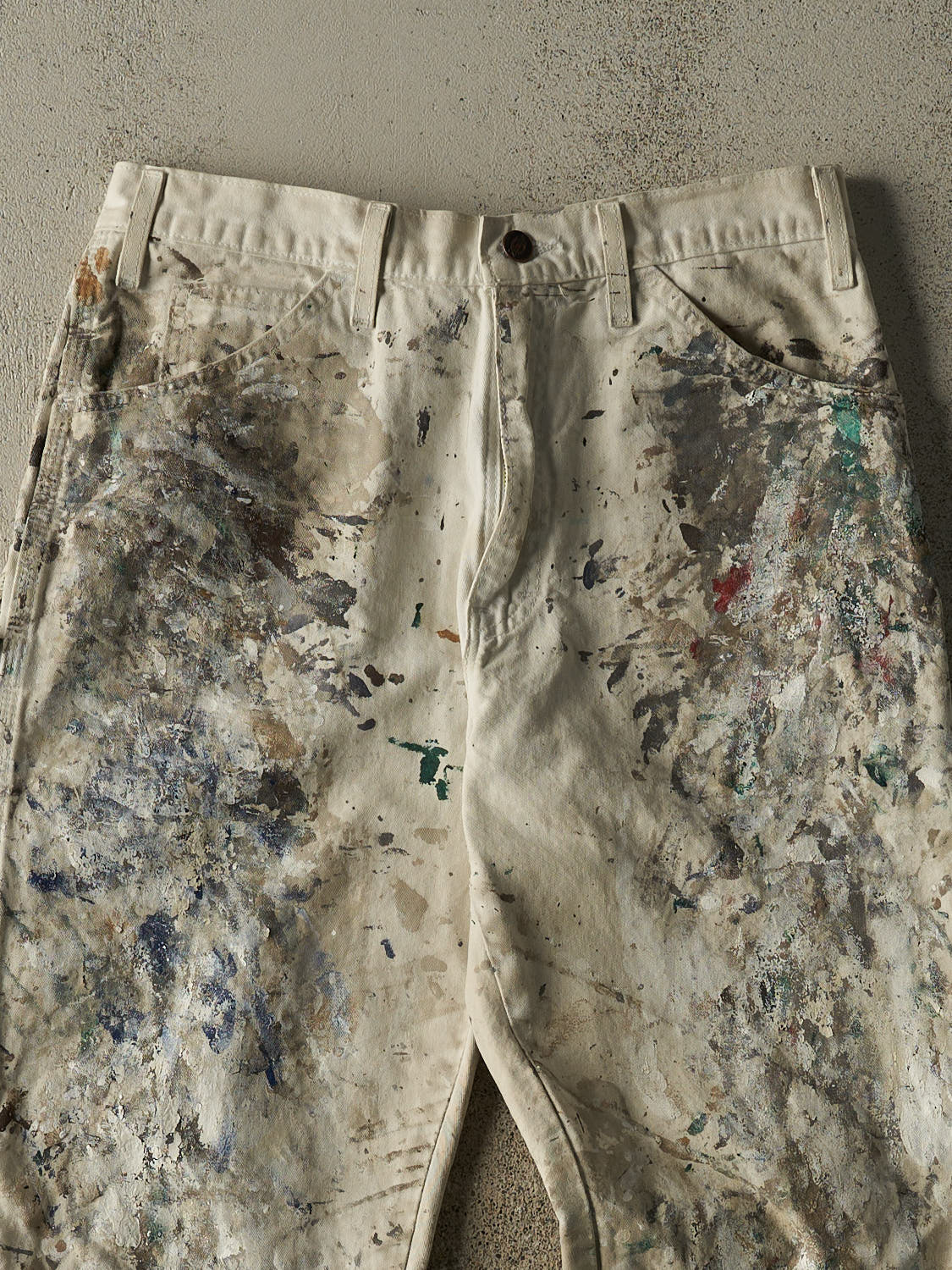 Vintage 90s Beige Dickies Carpenter Pants (30x30.5)