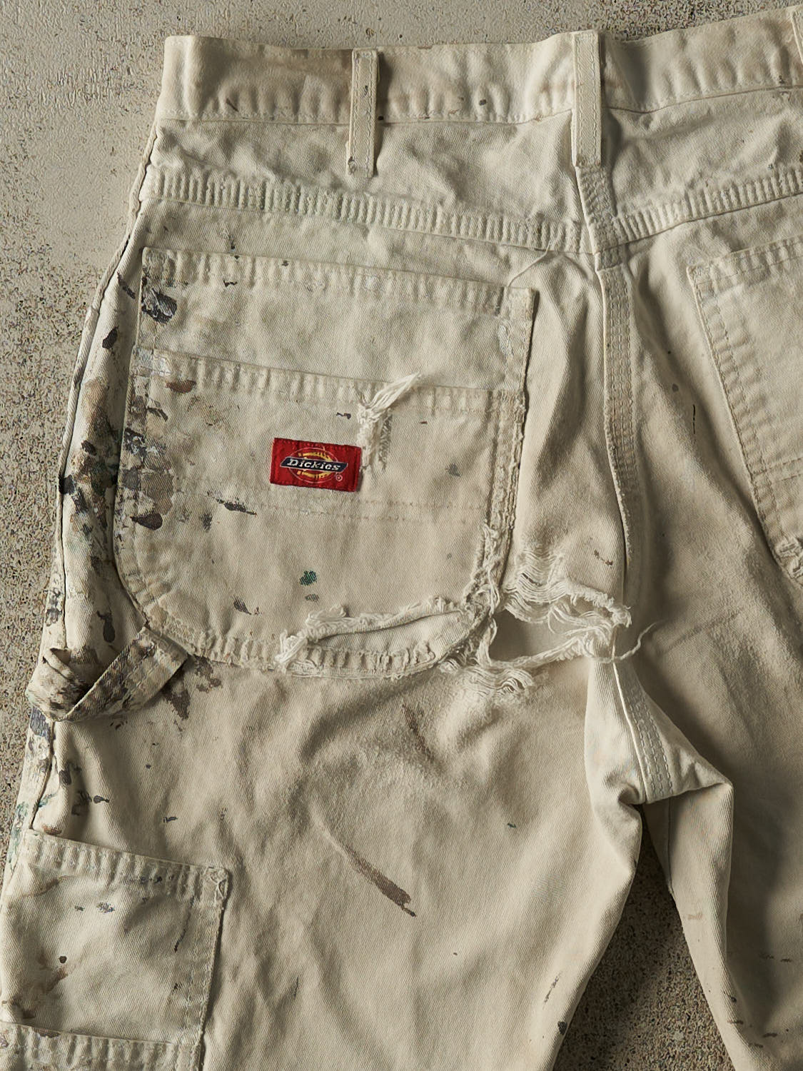 Vintage 90s Beige Dickies Carpenter Pants (30x30.5)